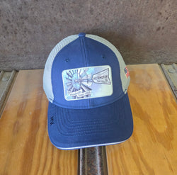 Aermotor Blue Patch Hat